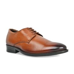Regal Men Textured Leather Formal Derbys-picture-6