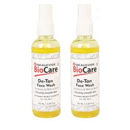 BEAUCODE BIOCARE Set of 2 De-Tan Face Wash for Glowing Smooth Skin - 100 ml Each-56