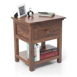urban ladder Snooze Solid Wood Bedside Table in Teak Finish-picture-40