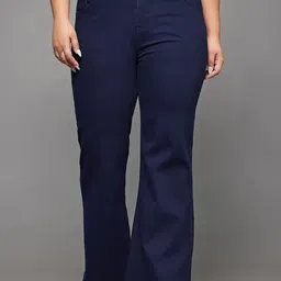 Miss Chase A+ Women Bootcut High-Rise Stretchable Jeans-image-43