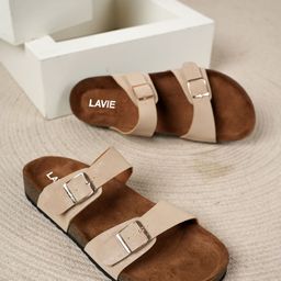 Lavie Women Open Toe Flats with Buckles-15