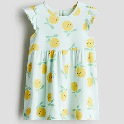 H&M Printed Cotton Dress-image-55