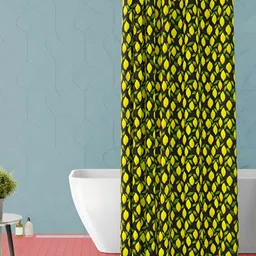ArtzFolio Single Piece Waterproof Polyester Shower Curtain-50