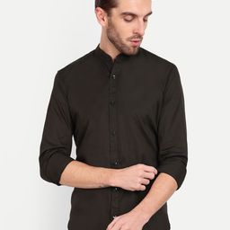 MEGHZ Men Slim Fit Opaque Casual Shirt-image-92