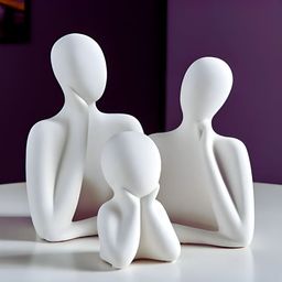 CraftVatika White Figurine Showpiece-image-6