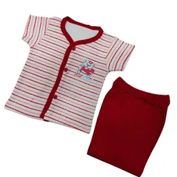 BAESD Boys Striped Shirt with Shorts-image-96