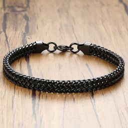 Fashion Frill Men Wraparound Bracelet-image-97
