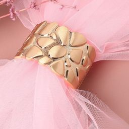 SOHI Gold Plated Cuff Bracelet-15