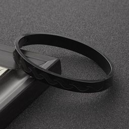 Jazz and Sizzle Men Stainless Steel Kada Bracelet-image-86