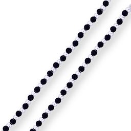Taraash Kids Set Of 2 925 Sterling Silver Beaded Link Bracelets-13