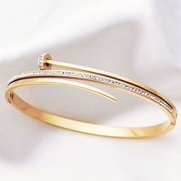 Jewels Galaxy Gold-Plated Bracelet-50