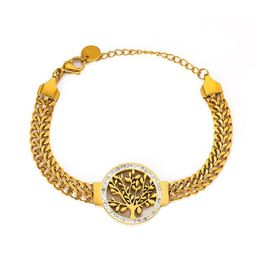 MYKI Women Gold-Plated Charm Bracelet image 4