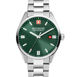 SWISS MILITARY HANOWA Men Bracelet Style Straps Analogue Watch SMWGH2200105-image-10