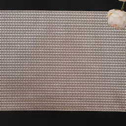 Dakshya Industries Gold Toned 4 Pieces Rectangular Table Placemats image 3