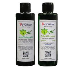 Deyomkar Set of 2 Natural Herbal Alovera Shampoo & Neem Face wash-18