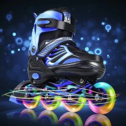 skates skatings Shoes Skates Skate skatings shoes Gifst For Kids In-line Skates - Size Medium UK-picture-27