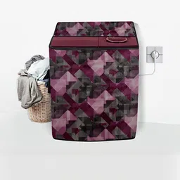Stylista Waterproof and Dustproof PVC Washing Machine Cover-image-42