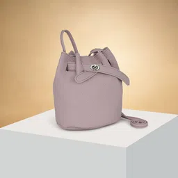 Forever Glam by Pantaloons PU Structured Sling Bag with Cut Work-18