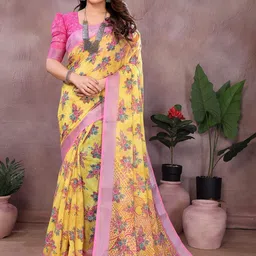 Moda Rapido Floral Printed Designer Saree-picture-37