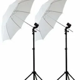 WON Studio Holder KIT Umbrella White 80 cm + Studio Light Stand + Umbrella and Bulb Holder KIT Tripod-26