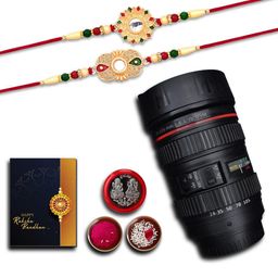 DeoDap Unisex 4-Piece Rakhi Gift Set-picture-0