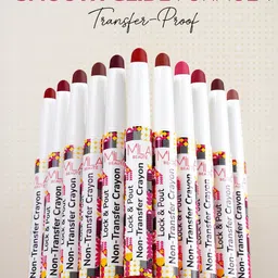 MILA BEAUTE Lock & Pout Matte Crayon Lipstick With Shea Butter - 1.25 g - Low Key image 5