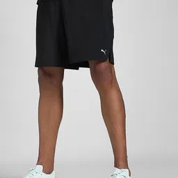 Puma Run Velocity 7" Men Brand Logo Printed Mid Rise Shorts-image-75