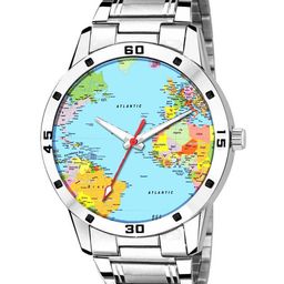 TARIDO Men Printed Dial & Bracelet Style Straps Analogue Watch TD4650SM04-43
