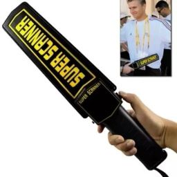 SATTOBISION Hand-Held Metal Detector Super Scanner with Beep Vibrato Advanced Metal Detector-97