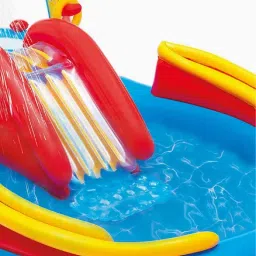 Gator (IND*43) Rainbow Fun Pool For Kids With Pump Inflatable Swimming Pool-19