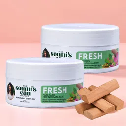 THE SOUMI'S CAN PRODUCT Fresh Set Of 2 Face Pack - 150g Each image 2
