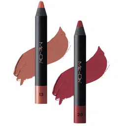 ME-ON 2-Pcs Photoface Long-Lasting Lip Crayon - Shade 13 & 20-52