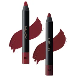 ME-ON 2-Pcs Photoface Long-Lasting Lip Crayon - Shade 09 & 24-12