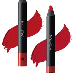 ME-ON Photoface Set Of 2 Non Transfer Lip Crayon Lipstick - 3.6g Each - Shade 01-Shade 06-13