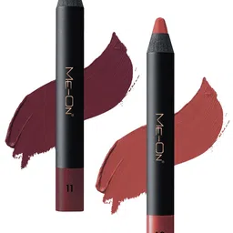 ME-ON Set of 2 Photoface Long Lasting Matte Finish Lip Crayon - Shade 11 & 16-91