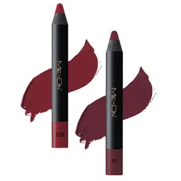 ME-ON Set of 2 Photoface Long Lasting Matte Finish Lip Crayon - Shade 09 & 11-5