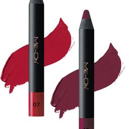 ME-ON Set Of 2 Photoface Non Transfer Lip Crayon Lipstick - 3.6g Each - Shade 07-Shade 10-59