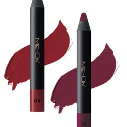 ME-ON Photoface Set Of 2 Non Transfer Lip Crayon Lipstick - 3.6g Each - Shade 04-Shade 10-31