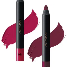 ME-ON Set of 2 Photoface Long Lasting Matte Finish Lip Crayon - Shade 08 & 10-55