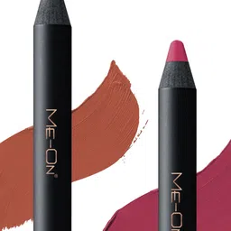 ME-ON Set Of 2 Photoface Non Transfer Lip Crayon Lipstick - 3.6g Each - Shade 15-Shade 18 image 2