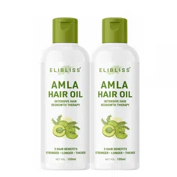 ELIBLISS Set Of 2 Amla Hair Oil With Vitamin E - 100ml Each-56