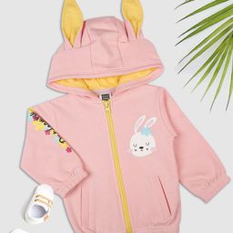 MeeMee Girls Acrylic Padded Jacket with Embroidered-picture-46