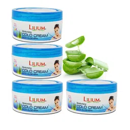 Lilium Pack Of 4 Cold Massage Cream For Skin Nourishing-100ML Each-57
