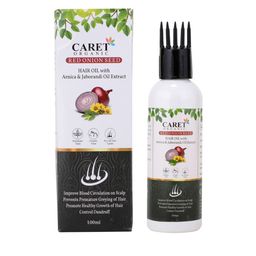 CARET ORGANIC Set Of 4Red Seed Onion Hair Oil - 100 ml Each-14