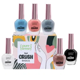 Pure Sense Set of 6 Nail Polish Crush Basics - 10 ml each-20