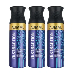 Ajmal Unisex Set Of 3 Distraction Deodorants 200ml each-18