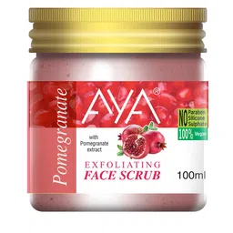 AYA Set of De Tan & Pomegranate Exfoliating Face Scrubs - 100 ml Each image 2