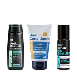 Ustraa Anti Dandruff Shampoo 250 ml + Conditioner 100 g +  Anti Dandruff Hair Serum 200 ml-31