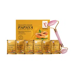 NutriGlow Naturals Vegan Advanced Pro Formula Papaya Facial Kit 60g with Jade Roller-64