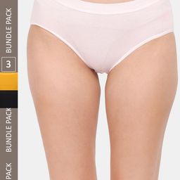 Amour Secret Women Pack Of 3 Anti Bacterial Hipster Briefs-picture-54